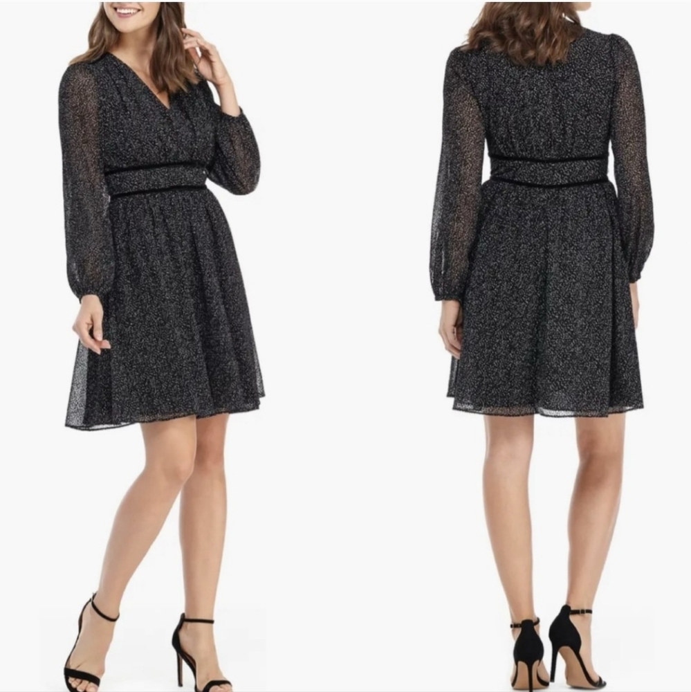 *Donating* Gal Meets Glam Black Long Sleeve Dress
